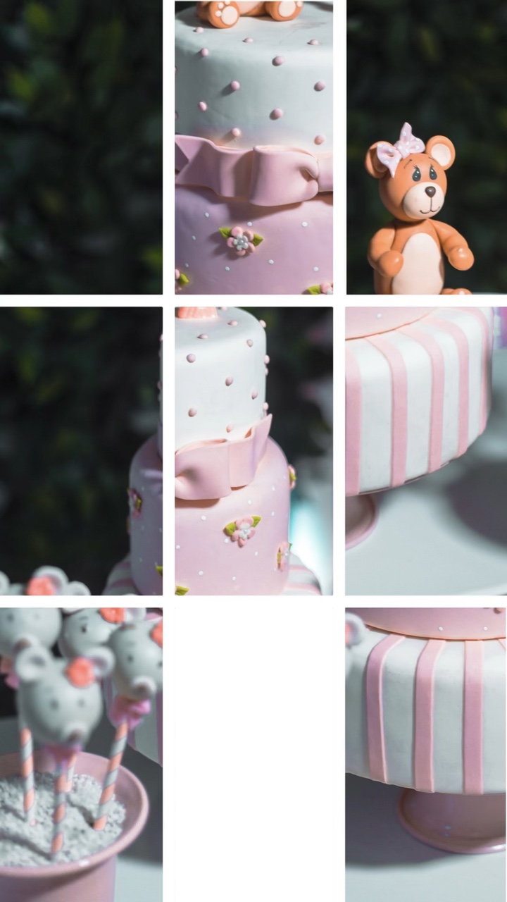 Cake Product Display Beat-matching TikTok Style