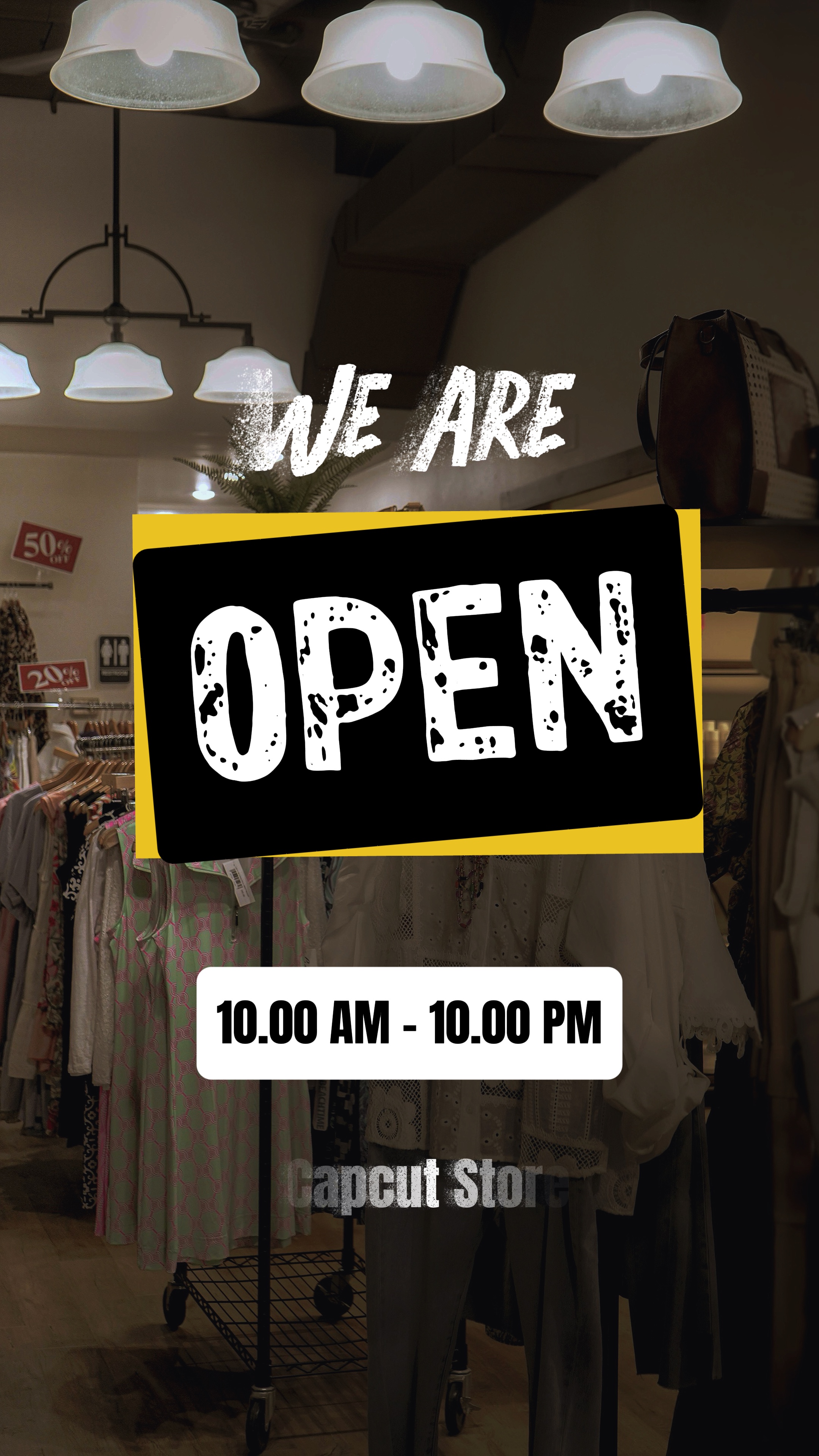 We Are Open