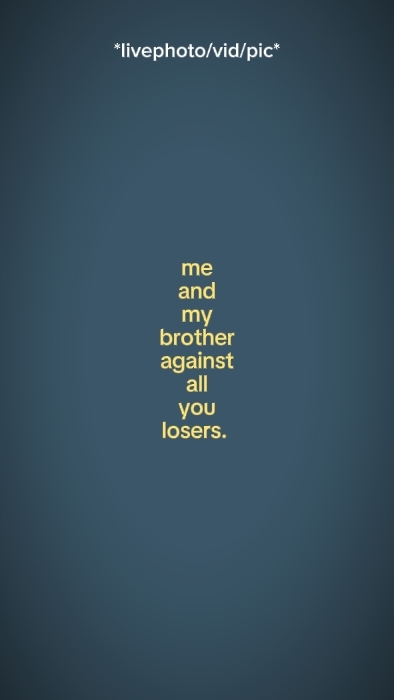 meandmy brother