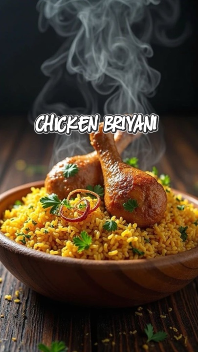 Comida Pollo Briyani