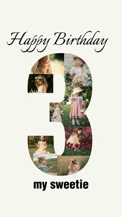 Happy 3rd birthday 