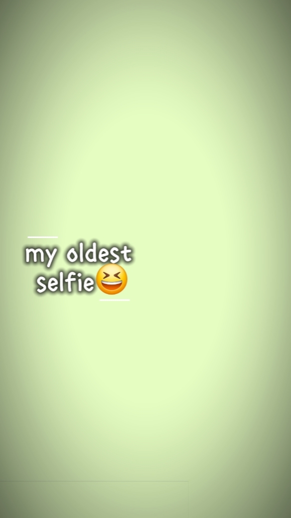 Ältestes Selfie