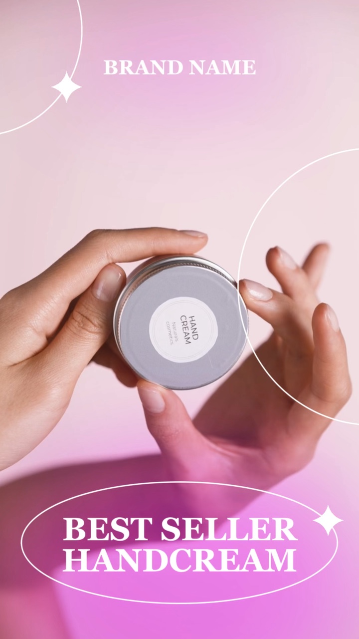Best Handcream for Skincare in Gradient Style!