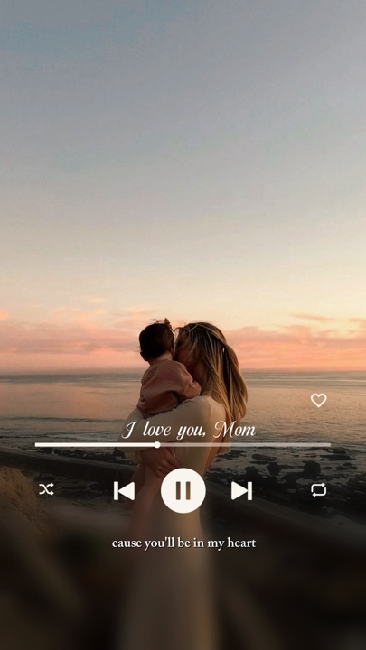Je t'aime maman