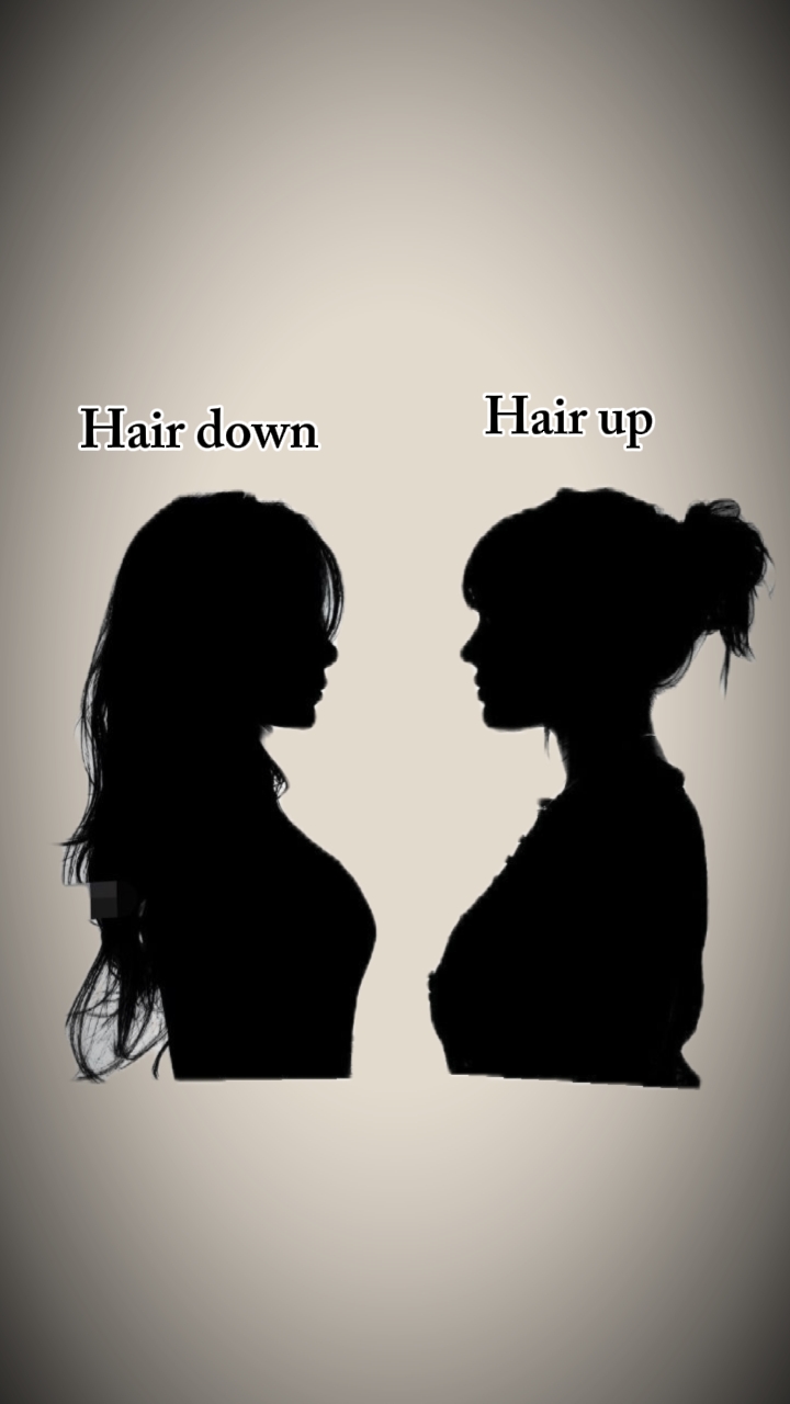 HAIR UP &DOWN