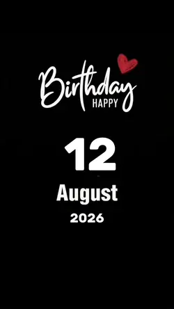 Hbd 12 July 2026