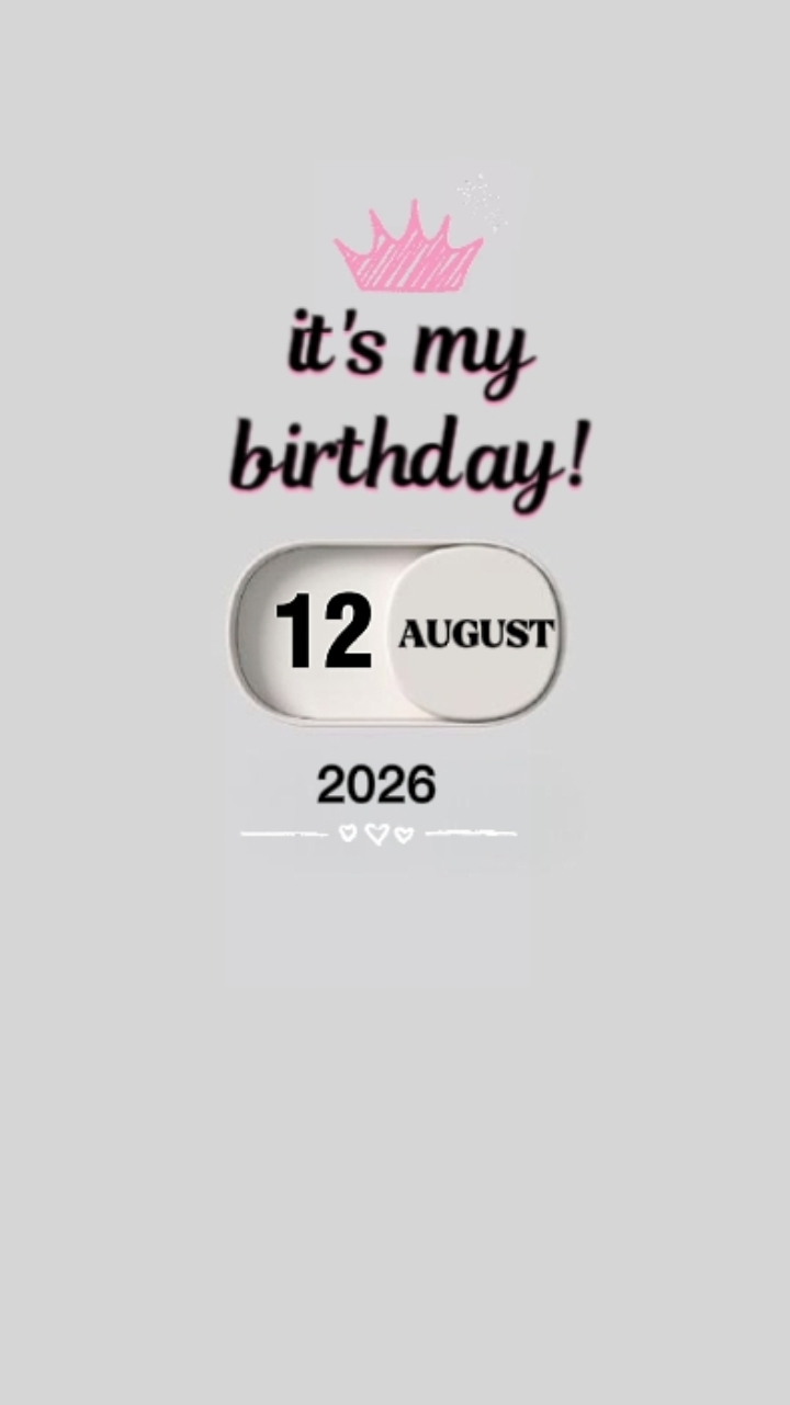 ULANG TAHUN 12 AGUSTUS 