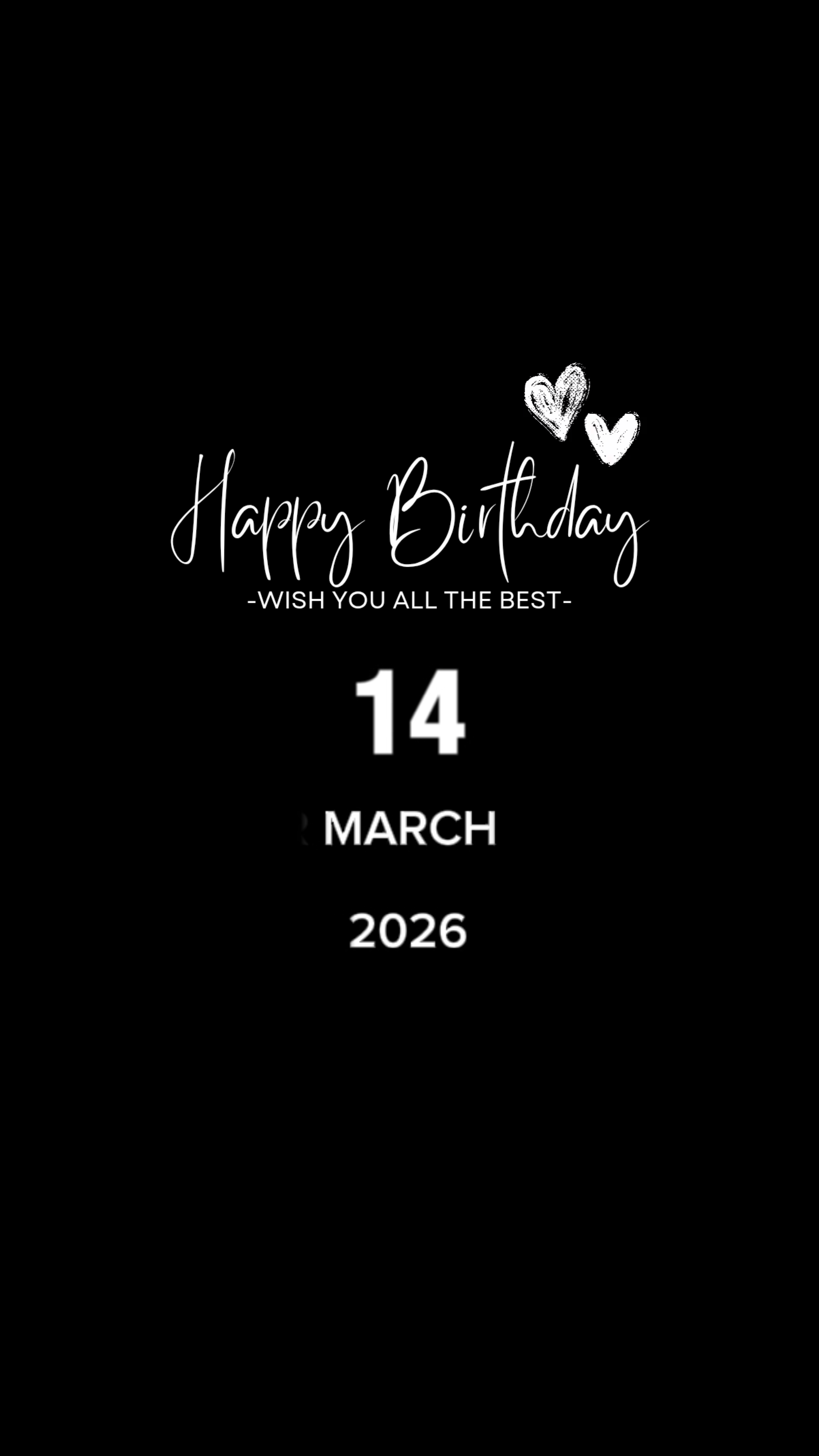 HBD 14 MARCH
