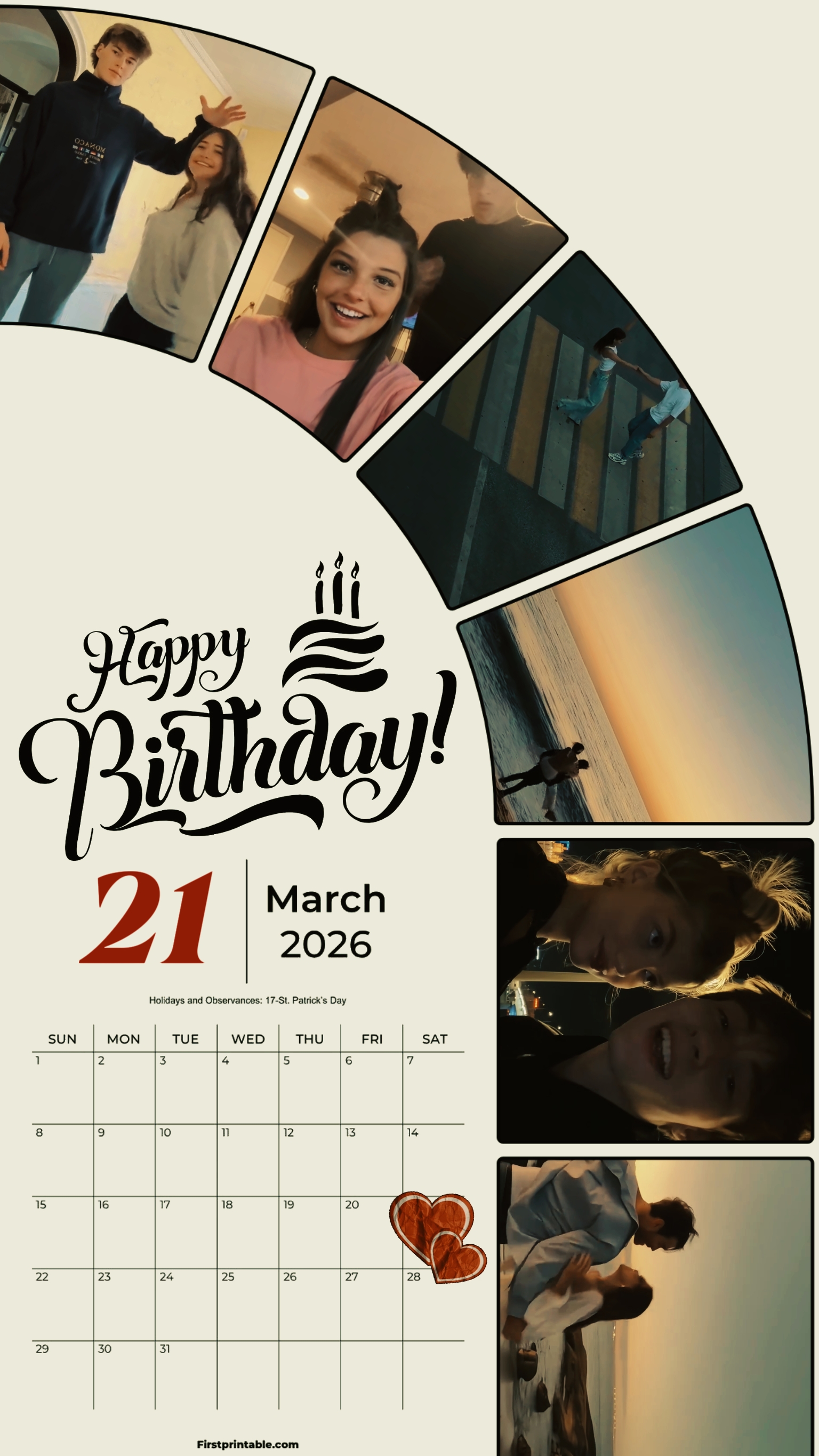 21 March Birthday