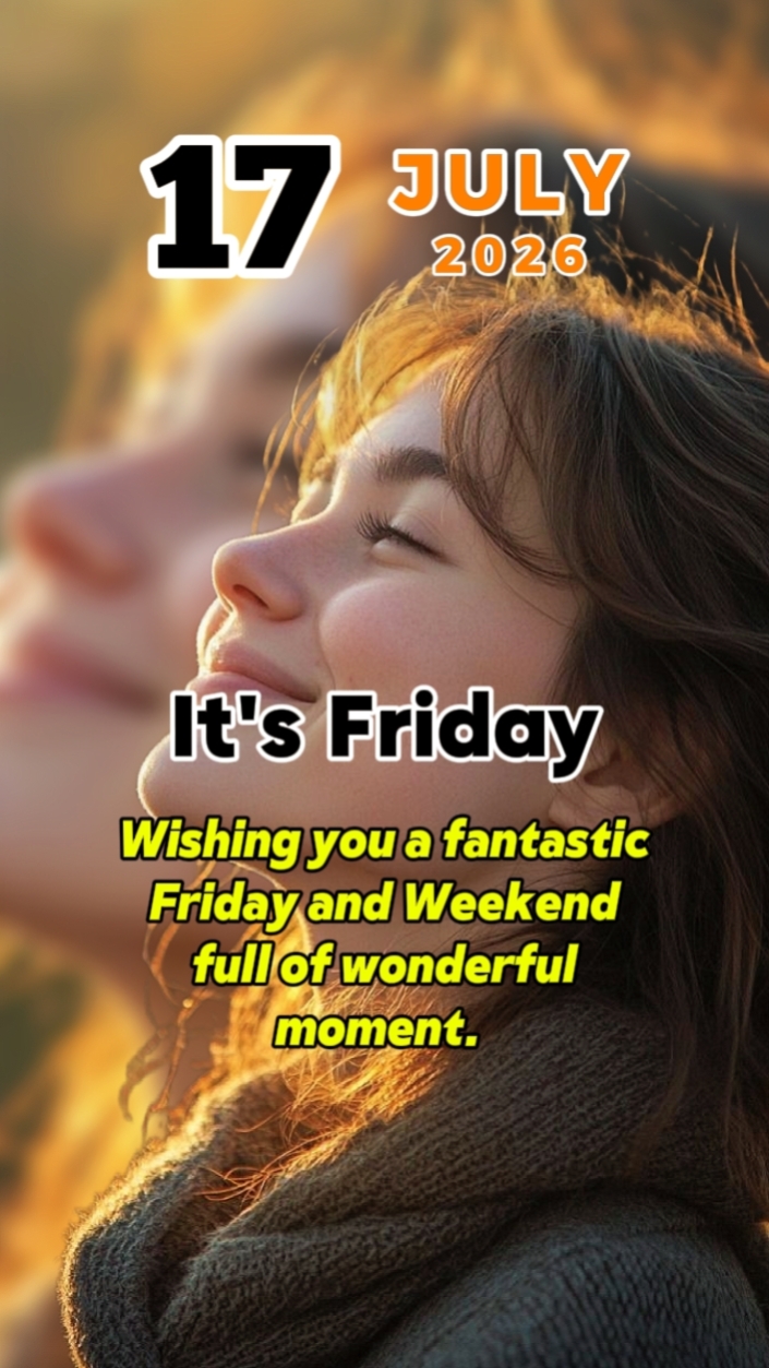 it's Friday