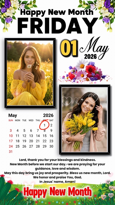 Friday 1 May 2026