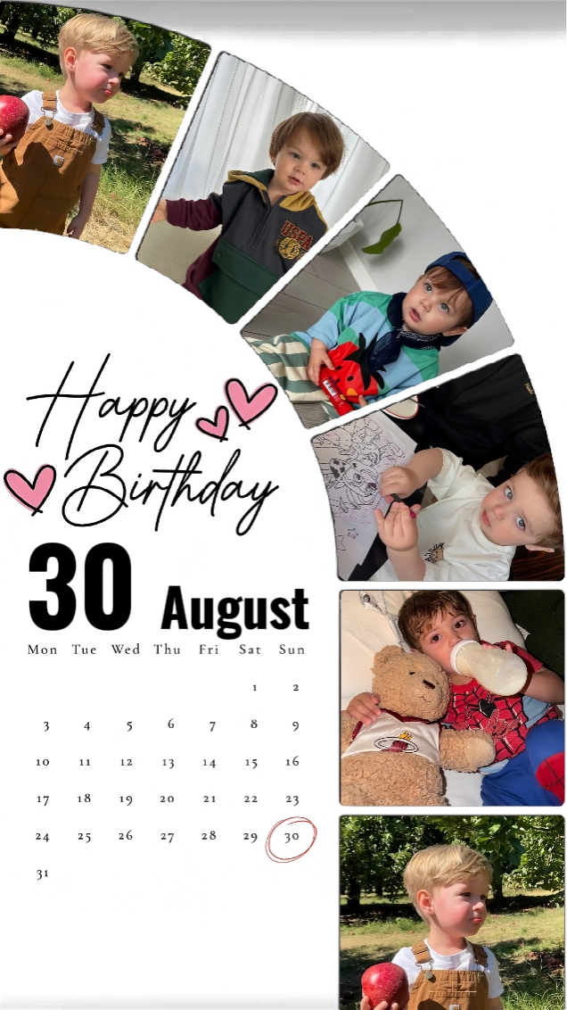HBD SON 30 AUG