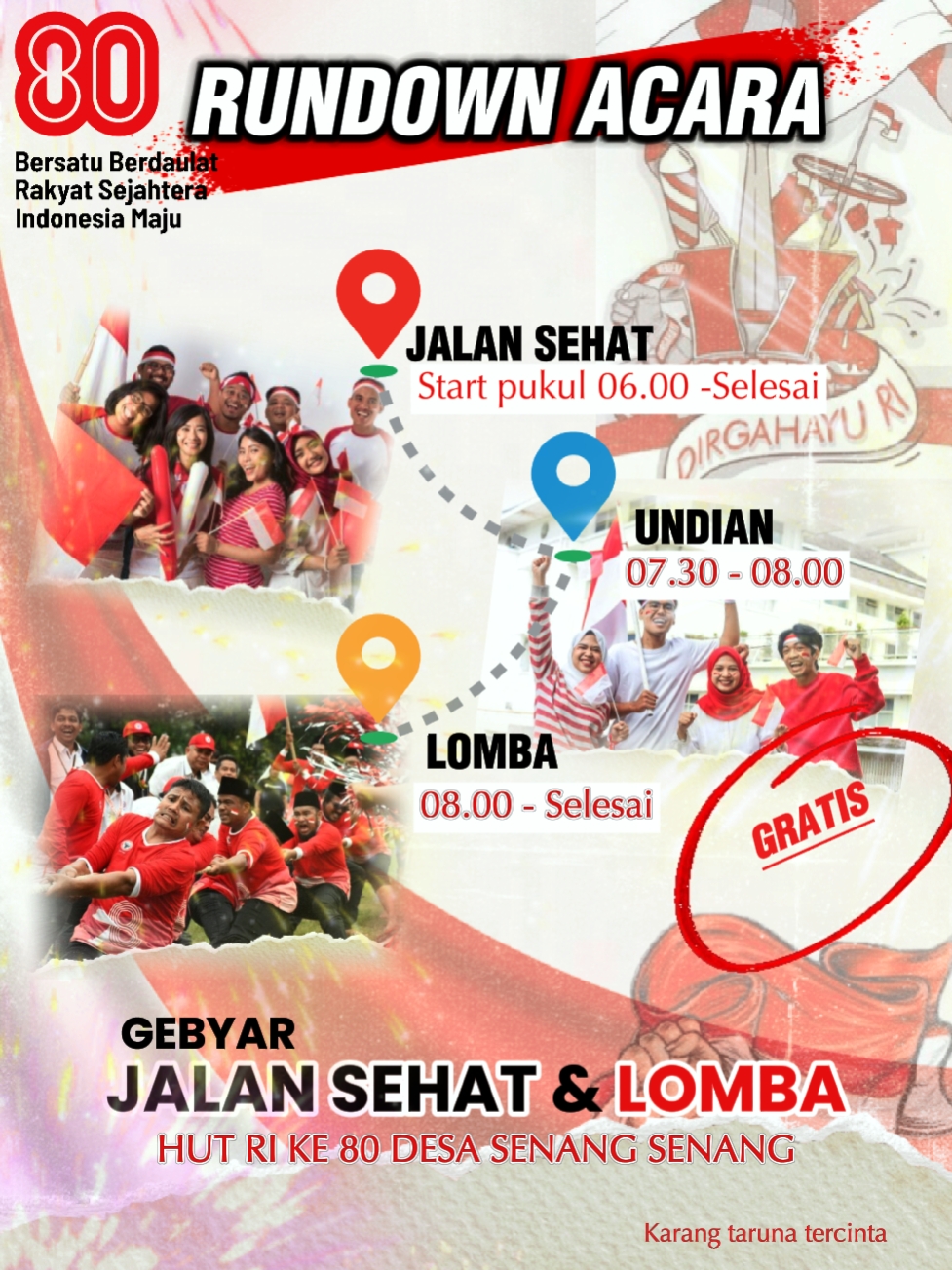 POSTER LOMBA JALAN 