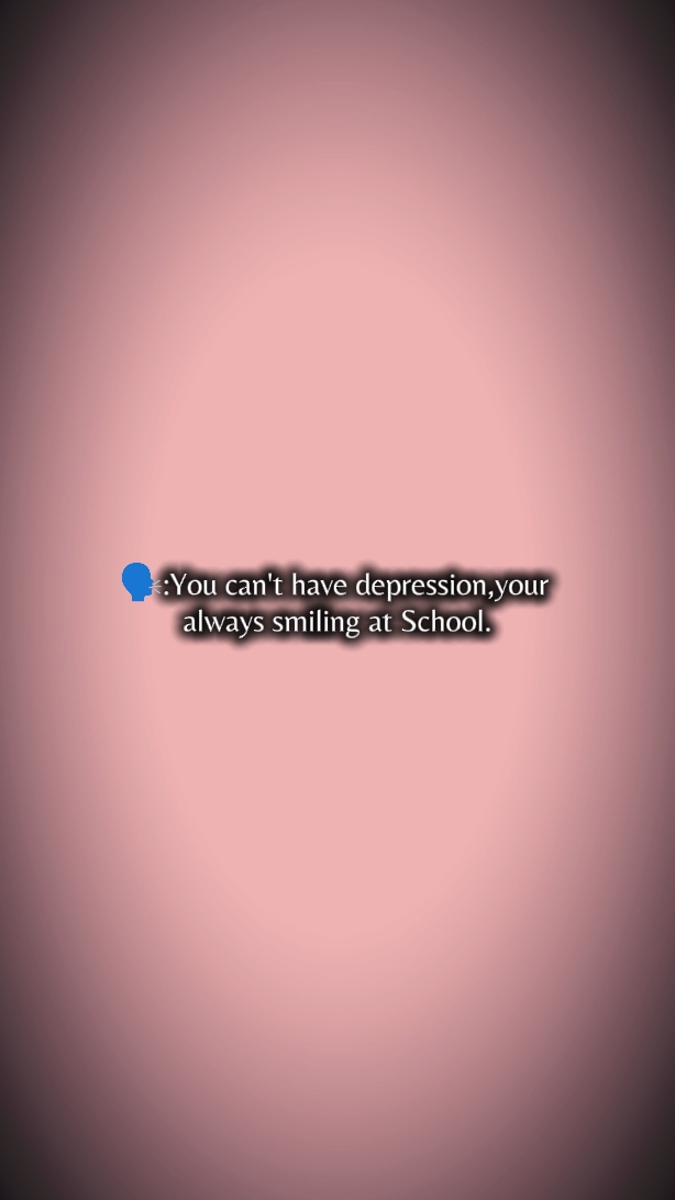 cant have depression