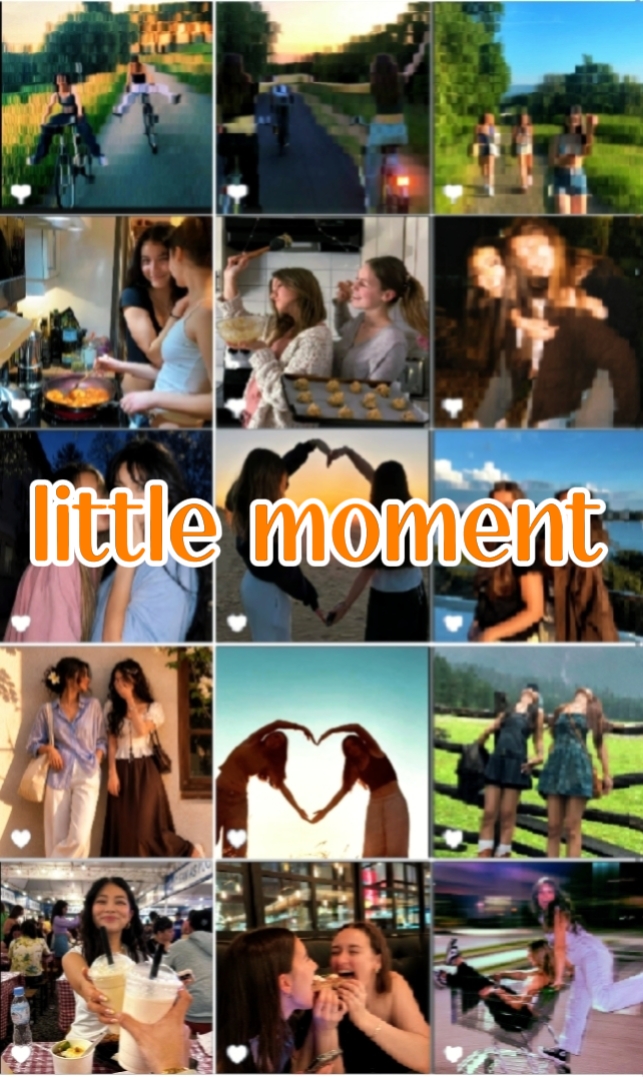 15 collage moments