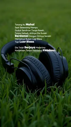 Tenang itu mahal