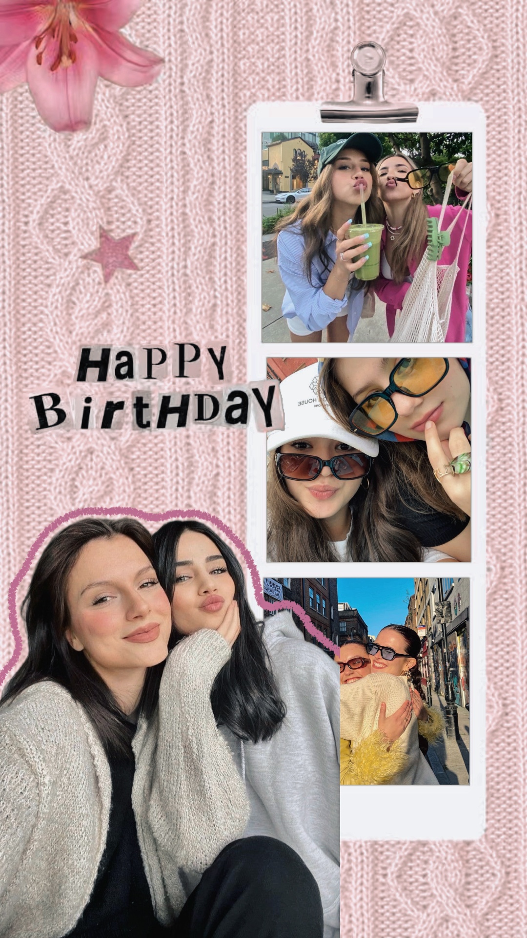 Moldura de aniversário