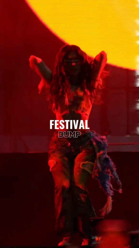 Tempat pembuangan festival