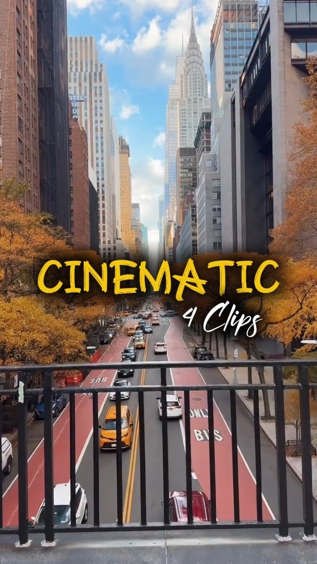 4 Clips Cinematic 