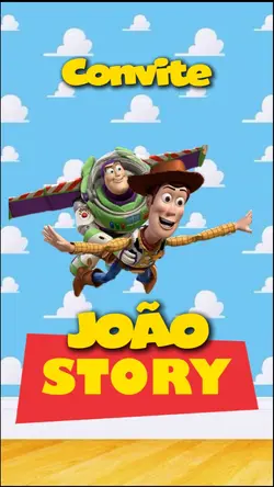 Convite Toy Story 