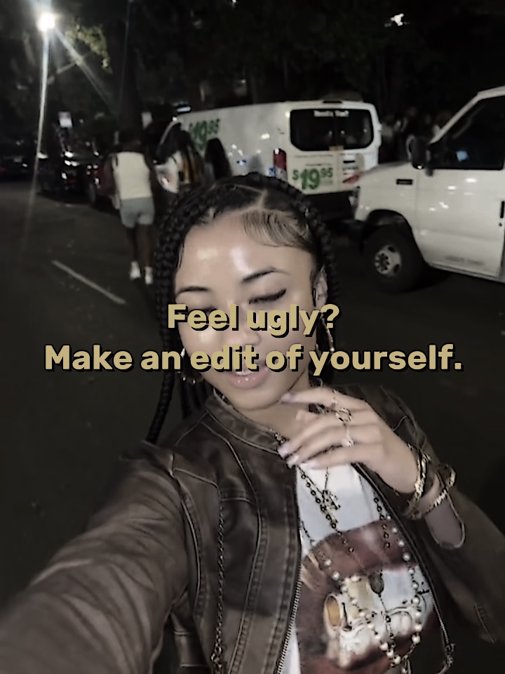 Fell ugly?