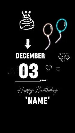 Birthday template