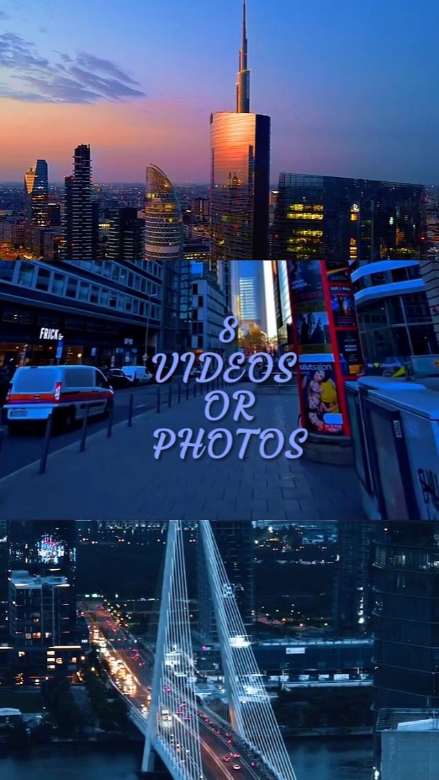 8 VIDEOS O FOTOS 