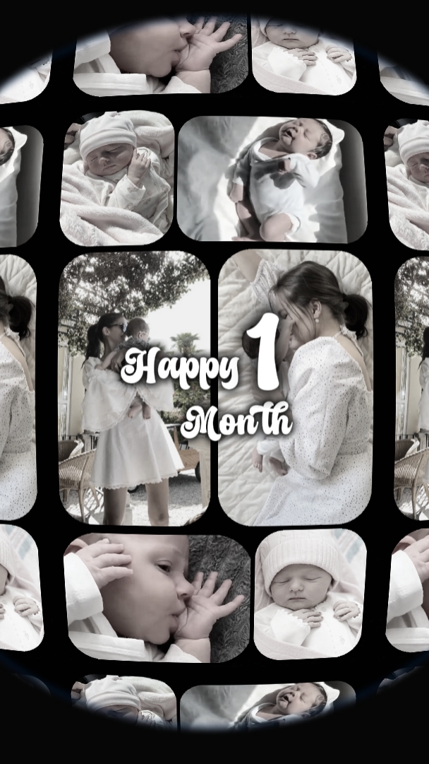 Happy 1 month baby