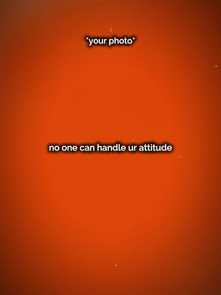 Handle ur attitude