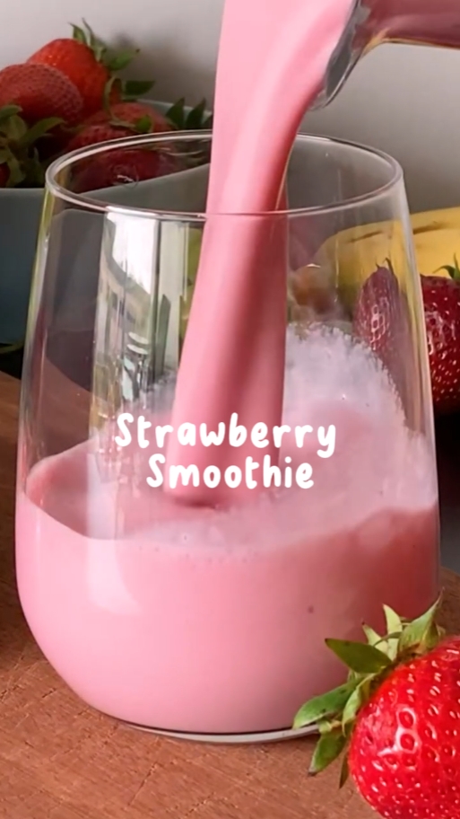 Batido de fresa