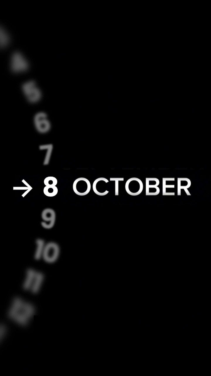 BIRTHDAY 8 OCTOBER 