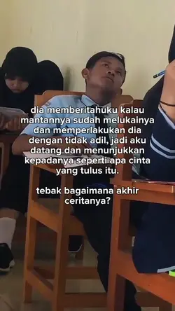 dia memberitahuku