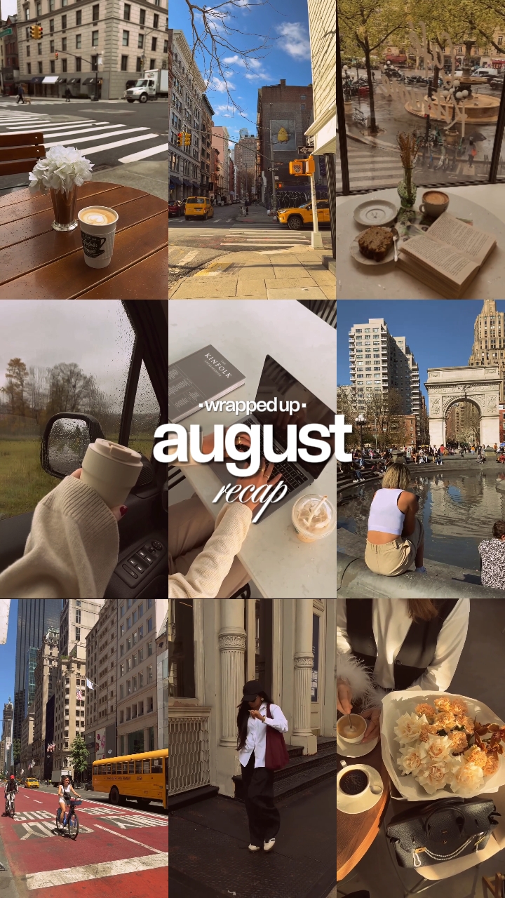 August recap