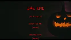 OUTRO CREDITS HORROR