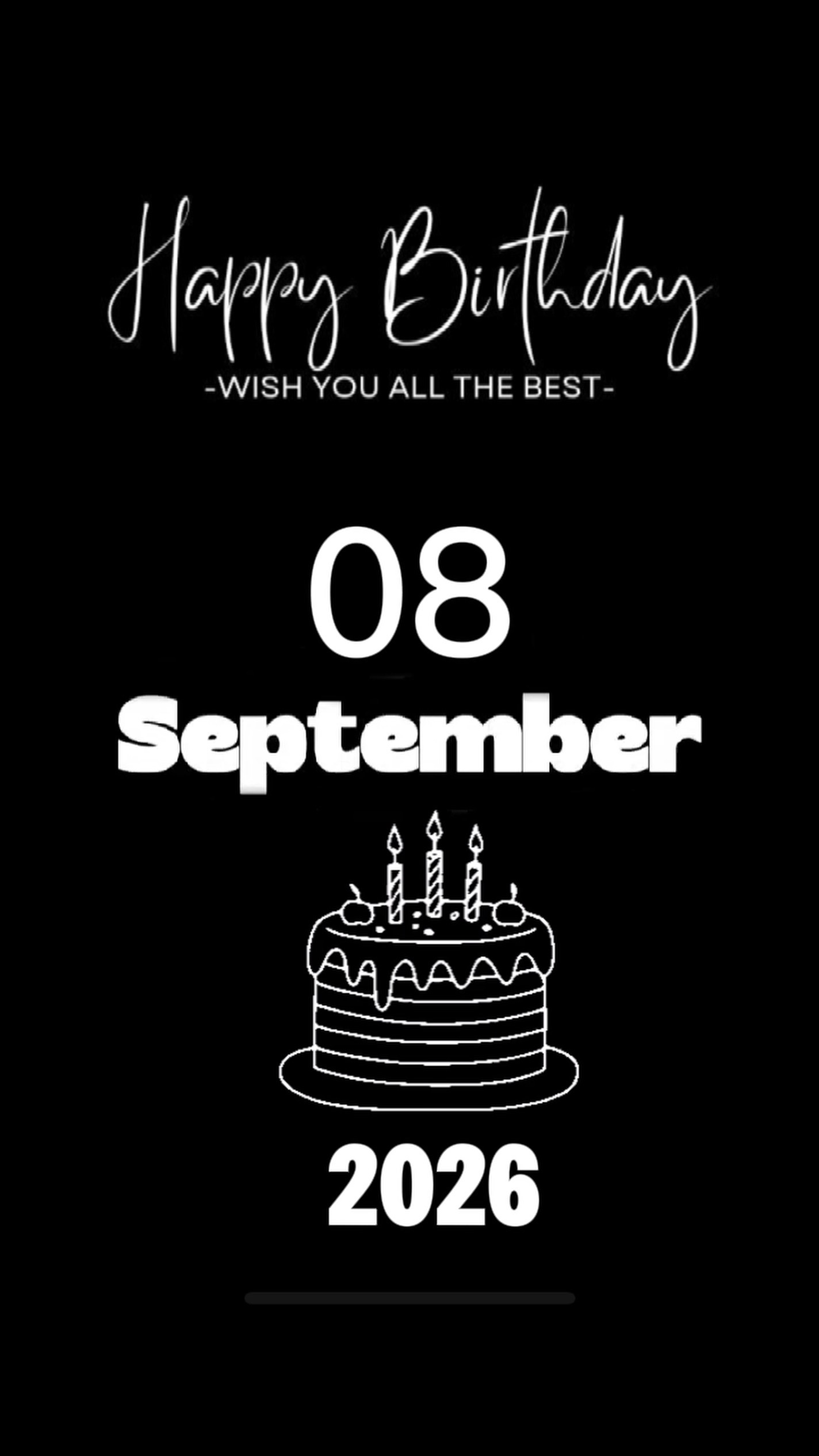 BDAY BESTIE 8 septem