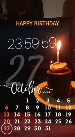birthday 27 oct 2024