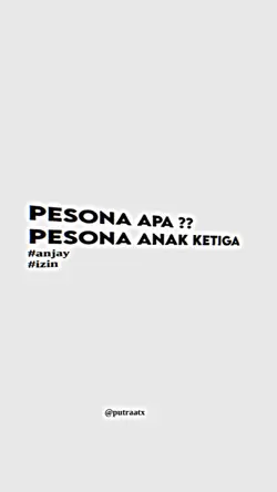 Pesona anak ketiga