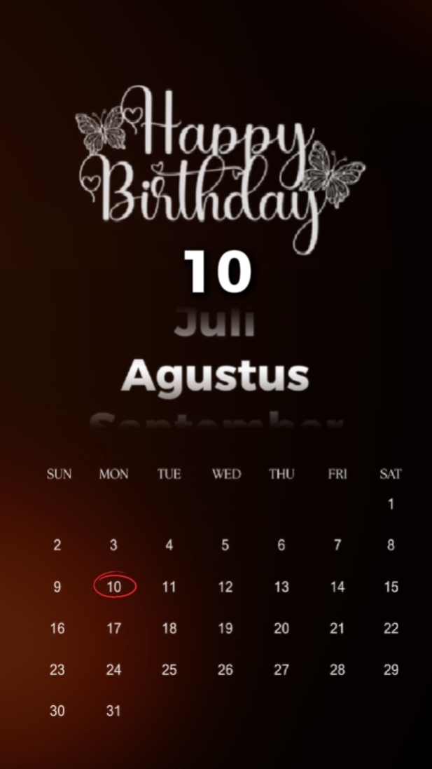 8월 10일 생일