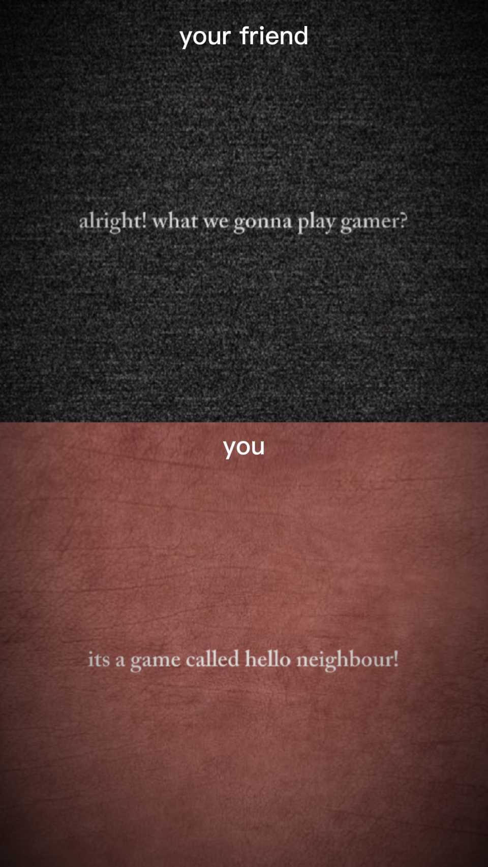 HELLO NEIGHBOUR 