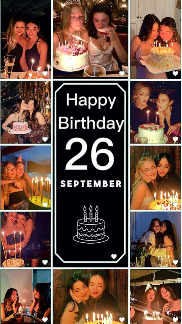 Geburtstag 26. September