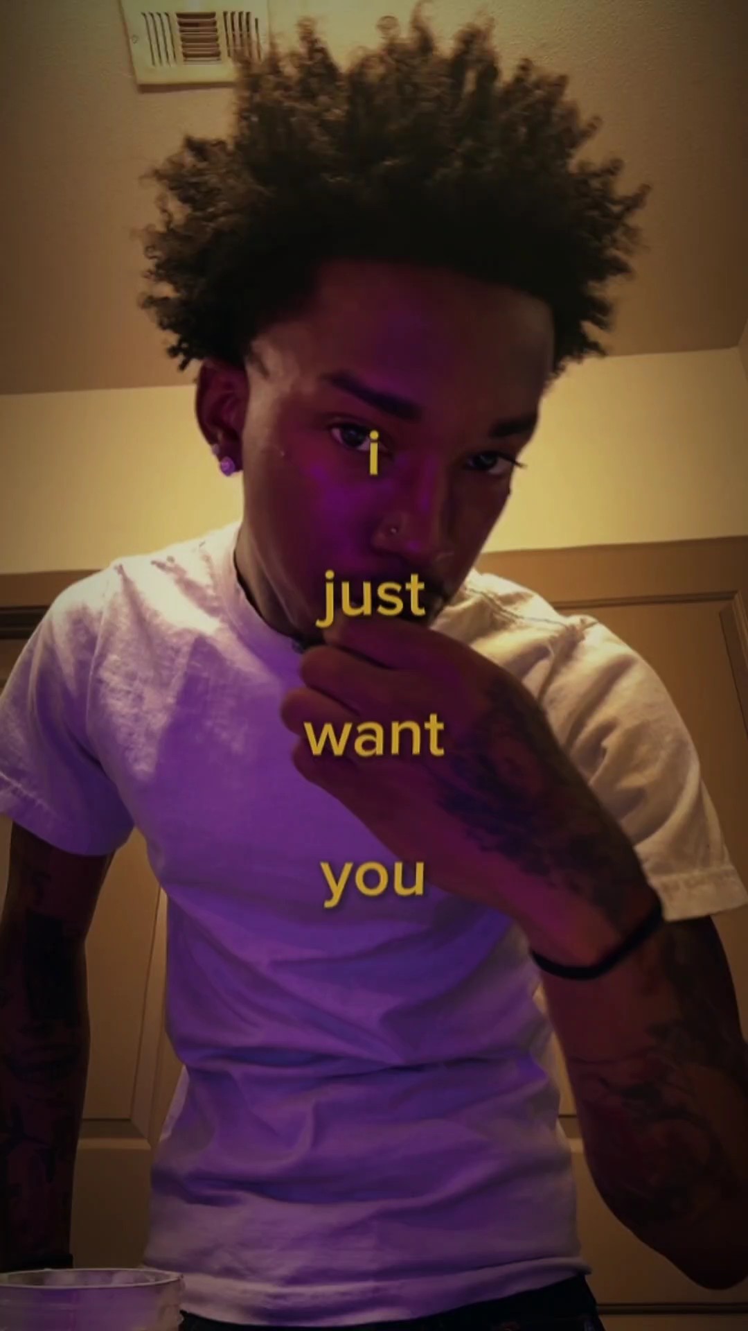 i just want you