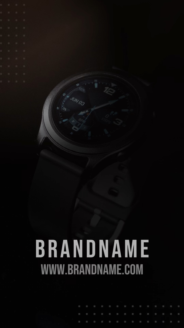 Montres à venir Promotion Style minimaliste TikTok noir et gris, 4 clips