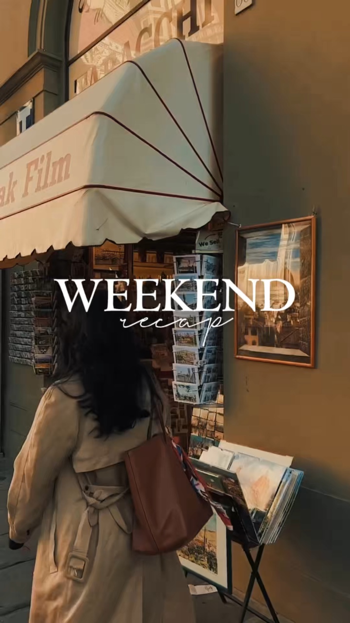 Weekend recap