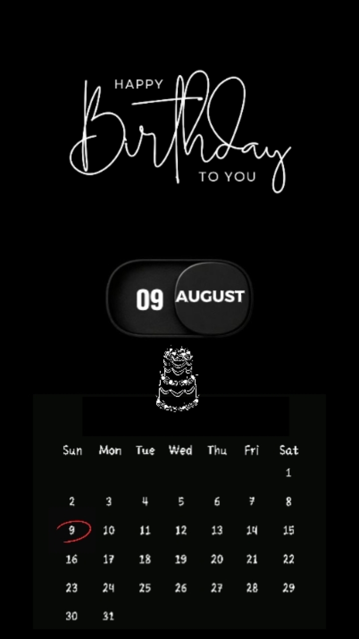 birthday 09 august 