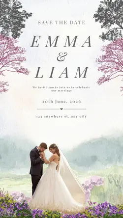 Wedding invitation