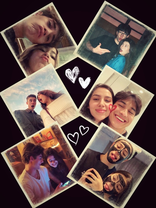 Collage: Couple