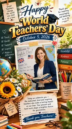 WORLD TEACHERS' DAY