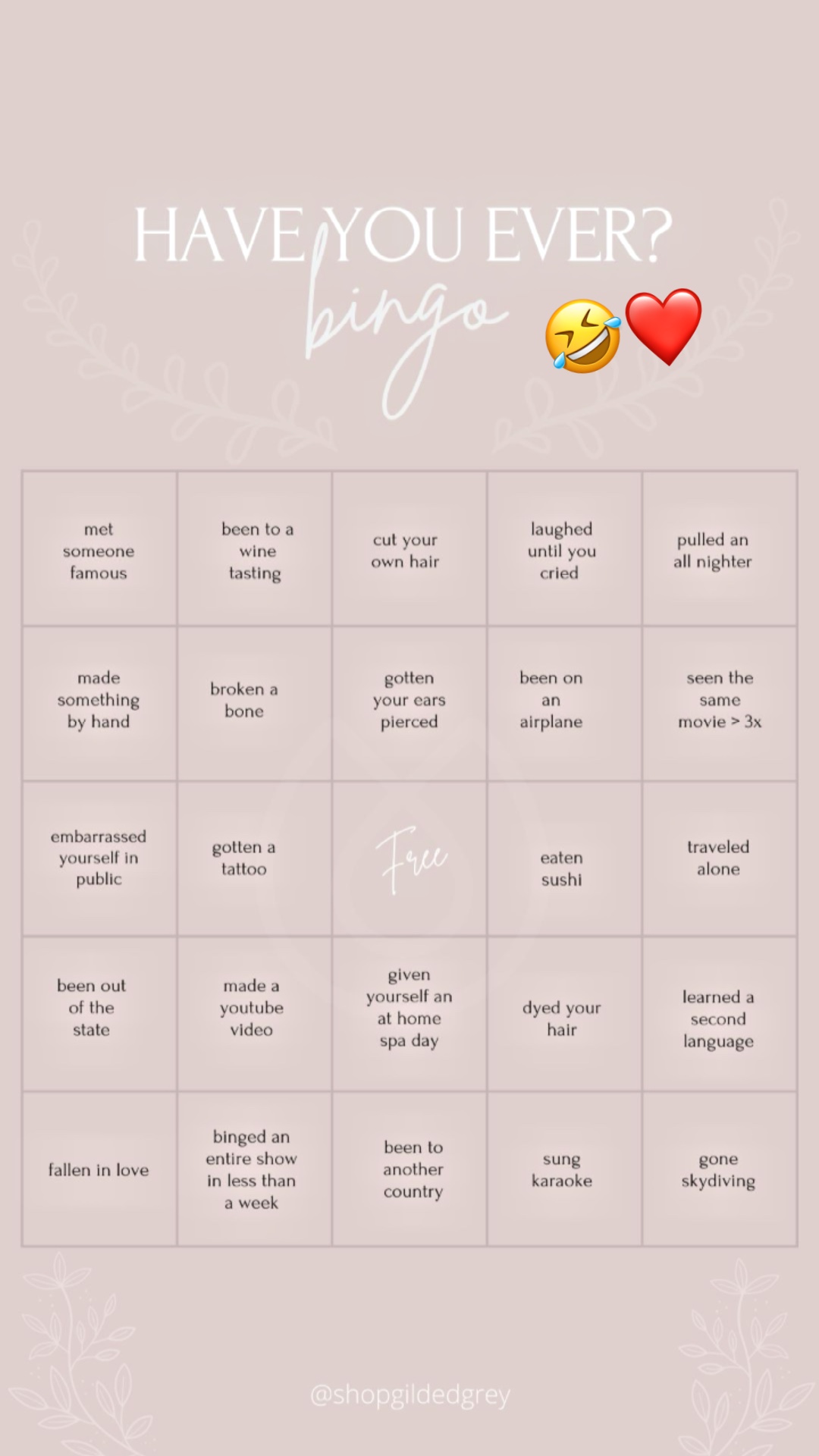Have u ever bingo😂👀