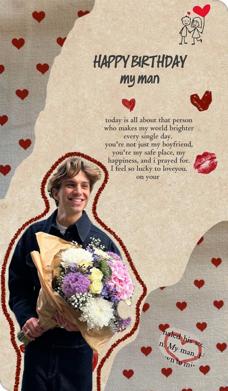 Aniversário meu homem