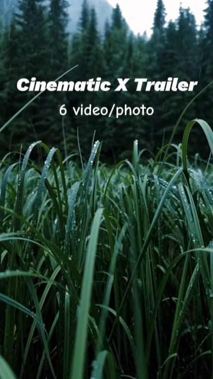 Tráiler de Cinematic X 